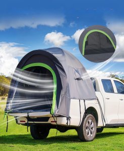 Namiot dachowy do pickupa 255x180cm wodoodporny PU2000 dla 2-3 os. camping 5