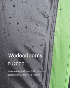 Namiot na Pickupa z Markizą 435 x 183 x 188 cm 4