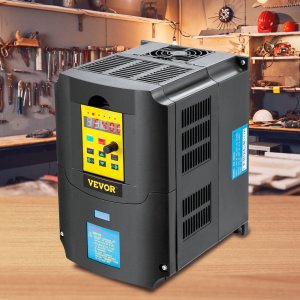 Przetwornica Vevor Przemiennik częstotliwości Przetwornica Falownik 220 V 4KW 3-fazowy 8