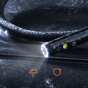 Kamera endoskopowa inspekcyjna Podwójny obiektyw 15m 4,3 cala 10