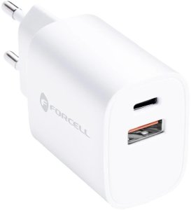 FORCELL F-ENERGY TFK-TC-35WPD Typ C + USB A PD QC4.0 3A 35W biała 2
