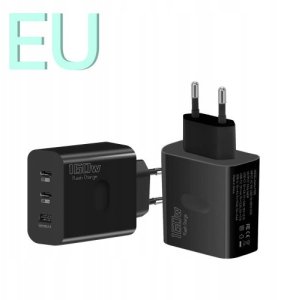 160W QC5.0 Super fast charger with USB port / x2 PD USB-C port 2