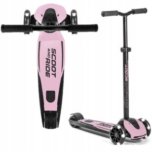Scoot & Ride Highwaykick 5 LED Rose 5