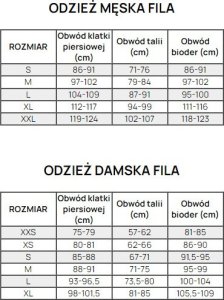 Koszulka damska Fila Trivero granatowa FAW1205 50004 XS 4