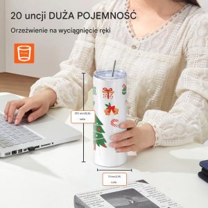 12 Kubków do Sublimacji ze Stali Nierdzewnej 5