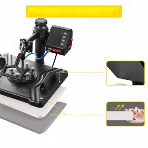 Prasa Termotransferowa Prasa termiczna do sublimacji 1000 W 3