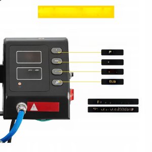 Prasa Termotransferowa Prasa termiczna do sublimacji 1000 W 6