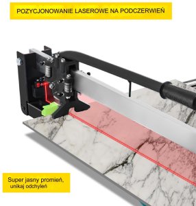 Maszynka do cięcia płytek Vevor Gilotyna maszynka do cięcia płytek glazury przecinarka ręczna 800 mm 2