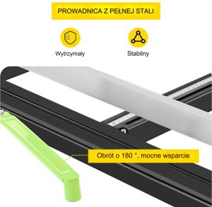 Maszynka do cięcia płytek Vevor Gilotyna maszynka do cięcia płytek glazury przecinarka ręczna 800 mm 4