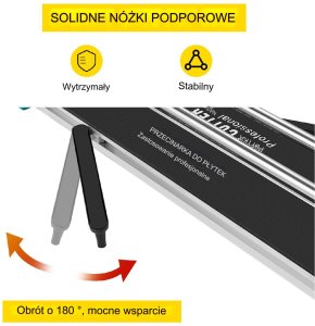Maszynka do cięcia płytek Vevor Gilotyna maszynka do cięcia płytek glazury przecinarka ręczna 600 mm 6