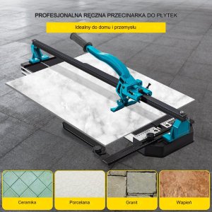 Maszynka do cięcia płytek Vevor Przecinarka do płytek 100 cm z laserem prowadnica podwójne wsporniki 7