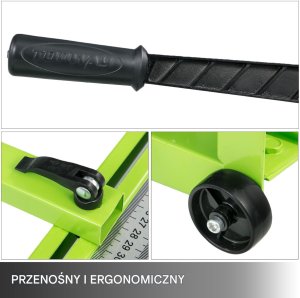 Maszynka do cięcia płytek Vevor Gilotyna maszynka do cięcia płytek glazury przecinarka ręczna+Laser 1000 mm 7