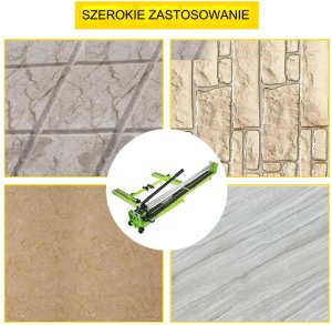 Maszynka do cięcia płytek Vevor Gilotyna do cięcia płytek glazury 1200 mm ręczna przecinarka precyzyjna 7