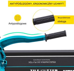 Maszynka do cięcia płytek Vevor Ręczna przecinarka do płytek 600 mm ze stopka podporową 2