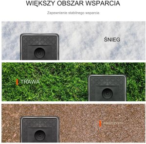 Podkładki pod nogi podpory do przyczepy kempingowej lub kampera 4 szt. 5