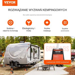 Podkładki pod nogi podpory do przyczepy kempingowej lub kampera 4 szt. 7