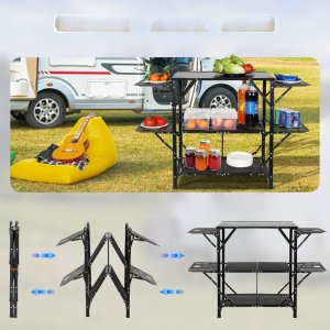 Stół Kempingowy do Gotowania 5