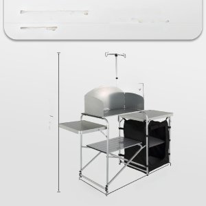 Stół Kempingowy do Gotowania 2