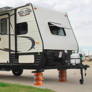 Podkładki pod nogi podpory do przyczepy kempingowej lub kampera 2 szt. 8