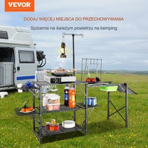 Stół Kempingowy do Gotowania 11