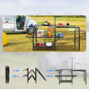 Stół Kempingowy do Gotowania 4