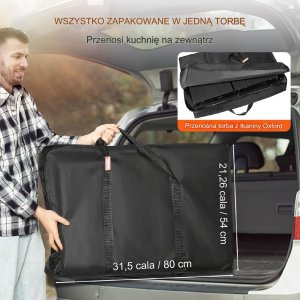 Stół Kempingowy do Gotowania 10