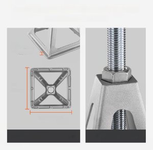 Podpora do Przyczepy Kempingowej 4 szt. Regulowana Uniwersalna 11