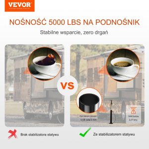 Podpora nogi do przyczepy kempingowej 2 szt. 7