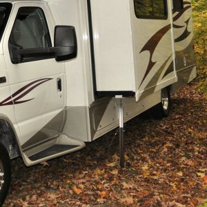 Podpora nogi do przyczepy kempingowej 2 szt. 8