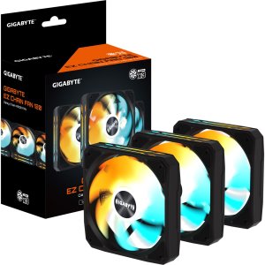 GIGABYTE ventilátor EZ CHAIN FAN 3-PACK, 3x120mm, černá 2