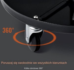 STOŁEK TABORET WARSZTATOWY NA KÓŁKACH 5