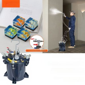 Zbiornik ciśnieniowy na farbę 10L 4,8 bar 12