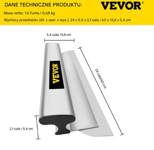 Ostrze Szpachlówka do Wygładzania Płyt GIpsowych 60 cm 2