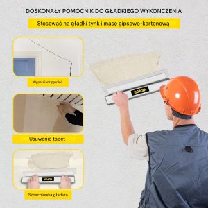 Ostrze Szpachlówka do Wygładzania Płyt GIpsowych 60 cm 7