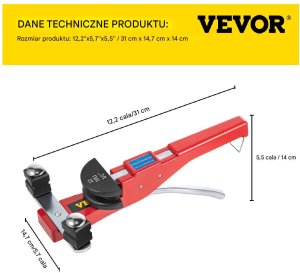 Ręczna giętarka do rur 6-22 mm 7 matryc 6