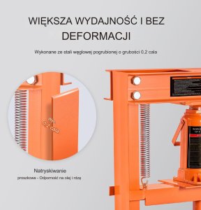 Prasa hydrauliczna warsztatowa 6 T 11