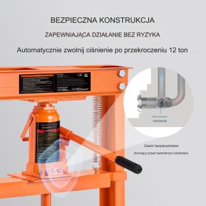 Prasa hydrauliczna warsztatowa 6 T 8