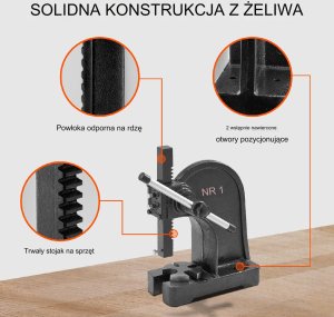 PRASA MECHANICZNA RĘCZNA 1 T 5