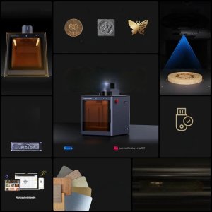 Grawer laserowy LaserPecker LP5 Safeguard + przedłużka obrotowa 7