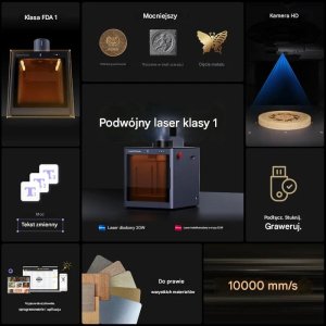 Grawer laserowy LaserPecker LP5 Safeguard 2w1 10