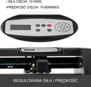 Profesjonalny ploter do folii 1350 mm szeroki do reklam i grafiki 4
