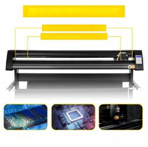 Ploter do cięcia folii 1350 mm półautomatyczny 11