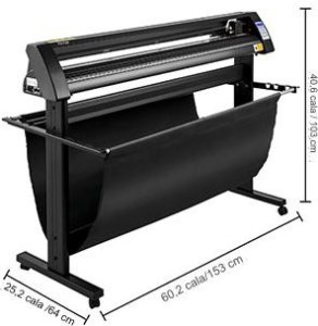 Ploter do cięcia folii 1350 mm półautomatyczny 4