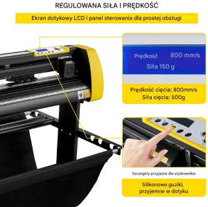 Ploter Tnący do Winylu 860 mm z Oprogramowaniem i Ekranem LCD 3