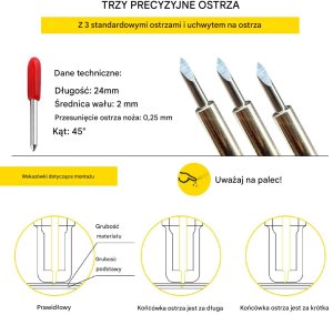 Ploter Tnący do Winylu 860 mm z Oprogramowaniem i Ekranem LCD 5