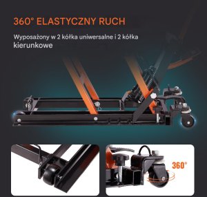 Podnośnik motocyklowy hydrauliczny 700 kg do Quada Motoru 5