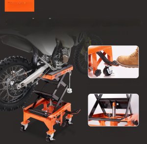 Podnośnik motocyklowy hydrauliczny 158 kg do Motoru Motocykli 13