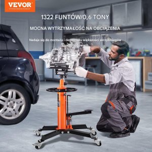 Podnośnik do skrzyni biegów silnika do warsztatu 600 kg 7