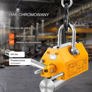 Chwytak magnetyczny do blach magnes podnośnik magnetyczny 1500 kg 3