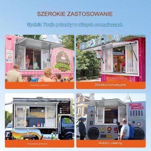 Okienko gastronomiczne okno podawcze 94,3x94,3cm food truck gastronomia 12